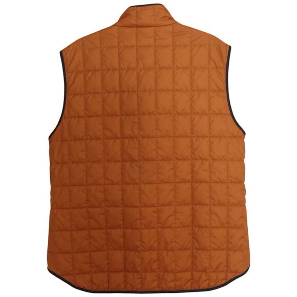 Waterville Theo Quilted Vest in Burnt Orange Size 58 - Picture 10 of 12